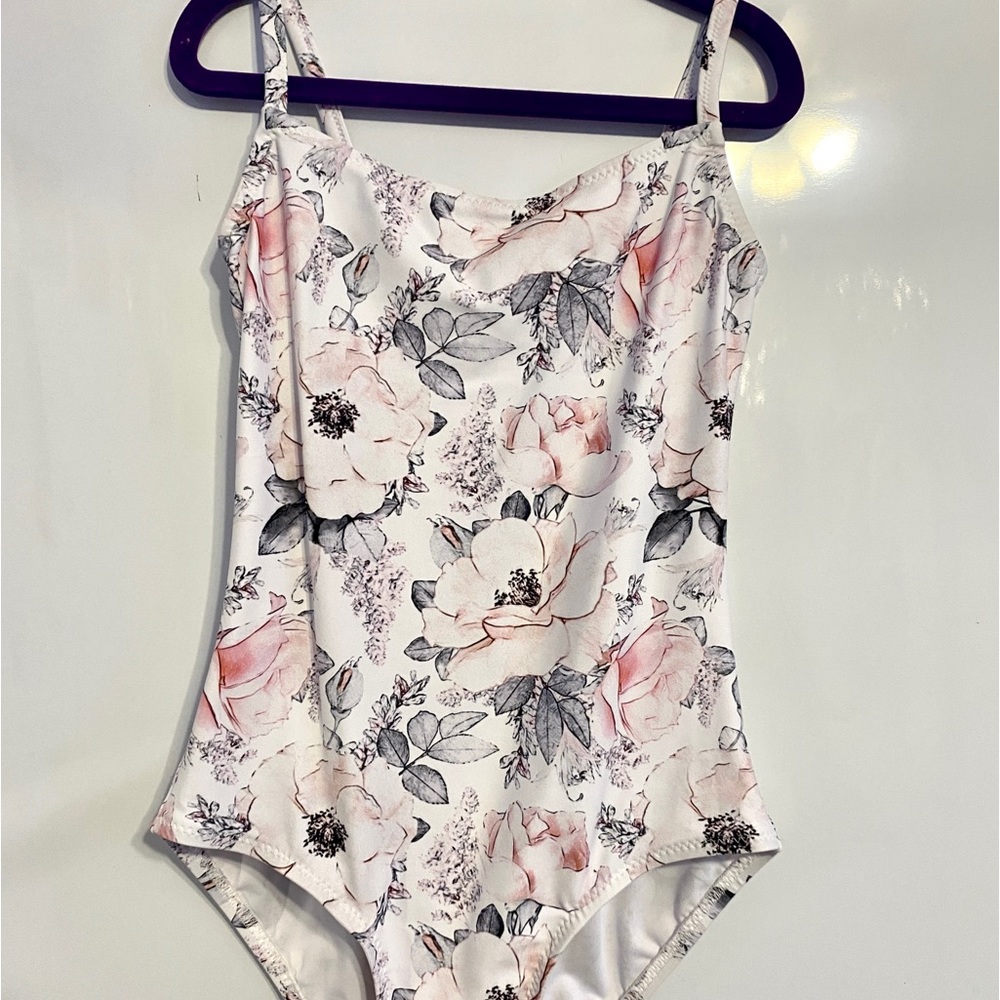 XS Chameleon Dancewear Floral Leotard
